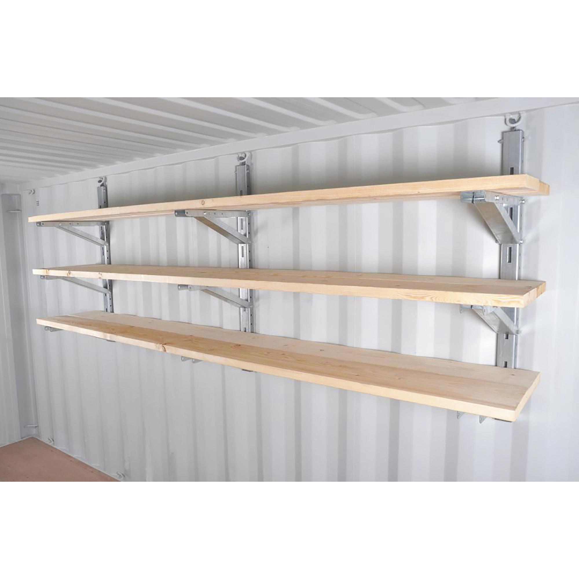 Western Steel & Tube Container Shelving Kit, 3 Level, Model# 1410